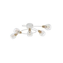 Plafonnier métal blanc tyron