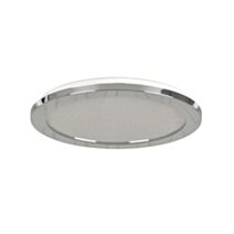 Plafonnier métal chrome ublo d30cm - COREP
