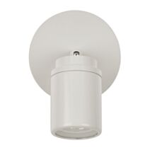 Spot métal blanc brillant lily 1l