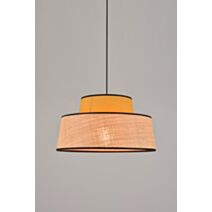 Suspension moutarde mallorca d38cm
