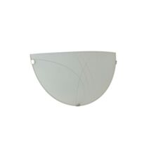 Applique verre blanc nella