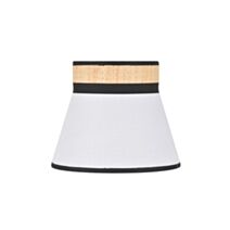 Abat-jour blanc cassé elia d20cm