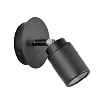 Applique LED métal noir mat Lily h.15cm 5W - COREP