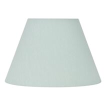 Abat-jour conique coton 19cm sauge - COREP