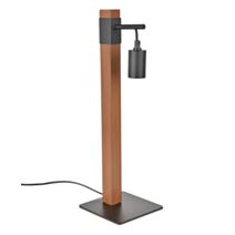 Lampe Aalto chêne/noir COREP