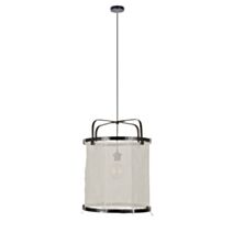 Suspension bambou noir HIKARI D35cm Corep