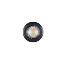 Spot encastré fixe métal noir BONN D8,5cm Corep