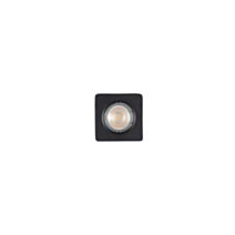 Spot encastré fixe métal noir BERNE L8,3cm Corep