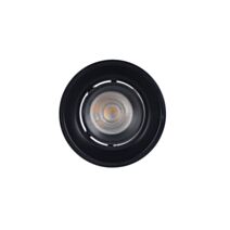Spot aluminium noir ELCHE D10,5cm Corep