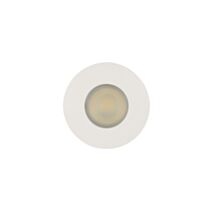 Spot encastré fixe métal blanc CLARK D8,3cm Corep