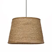 Suspension tambour en ficelle tressée naturel Nude ∅45cm - COREP