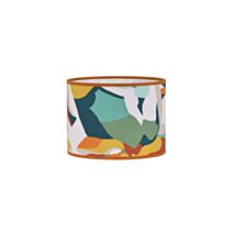 Abat-jour Gabriela cylindre coton Ø20cm blanc - COREP