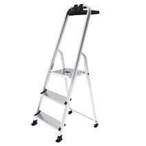 Escabeau aluminium - 3 marches 2m57 - brico