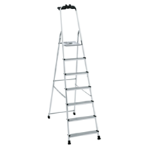 Escabeau aluminium - 7 marches 3m40 - brico