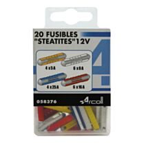 Fusible steatites assortis x20