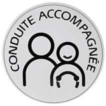 Disque Conduite Accompagnée magnétique - CARLINEA