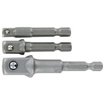 Set de 3 adaptateurs pour douilles 1/4-3/8-1/2 - TIVOLY