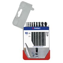 Coffret clipster 10 Forets métal tx ø1 > 10mm