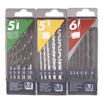 Lot de 3 coffrets de forets métaux bois béton TIVOLY