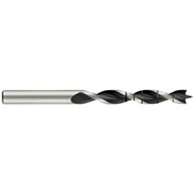 Foret bois 3 pointes ø9 queue cylindrique l125