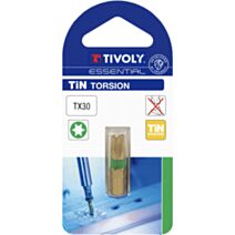 Embouts de vissage T30 torsion L25 mm - TIVOLY