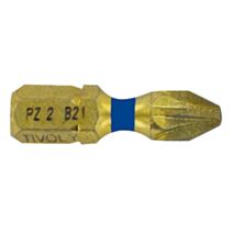 Embouts pour vis pozidriv n1-2-3 l25 Diam torsion