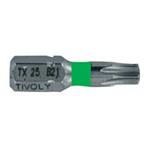 Embouts pour vis torx n10-15-20 l25 inox torsion