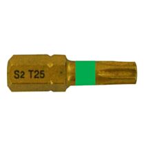 embouts de vissage torsion extra dur t27 l25mm - TIVOLY