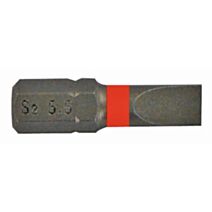 Embouts Torsion pour vis fente n4,5-5,5-6,5 l25