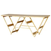 Table tapisser pro pieds bois 178x56x71cm - OUTIFRANCE