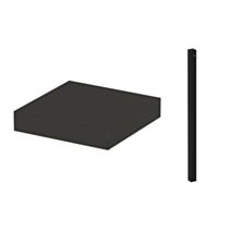 Plateau + Cornière d'Angle Modulo 35cm Gris Cargo - ENO