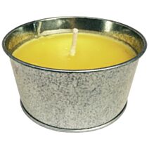 Seau métallique bougie à la citronnelle Ø 12cm PYROFEU