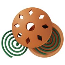 Diffuseur en terre cuite avec spirales