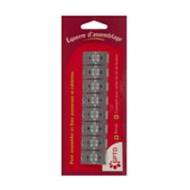 Taquets d'assemblage gris x 8 pièces - SPTD