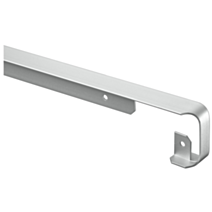 Profil de jonction d'angle de plan de travail alu 2 bords droits 670 x 38 mm - SPTD