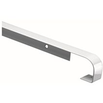Profil alu jonction droite plan de travail 28mm bords droits