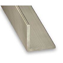 Cornière inox mat 15x15x1-1m