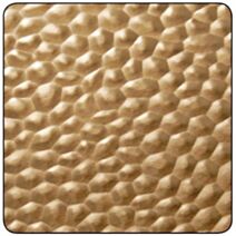 Tôle alu martelé cuivre-500x250