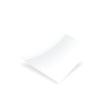 Tôle alu laqué blanc 500 x 250 mm - CQFD