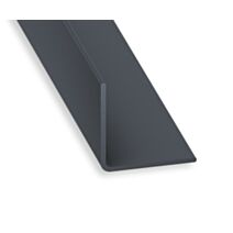 Cornière PVC anthracite 40 x 40 mm 2,6m - CQFD