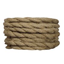 2 câbles tissu torsadés corde 3m - TIBELEC