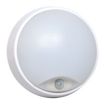 Hublot LED avec détecteur de mouvement blanc 10W 785LM