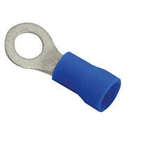 Cosses isolées rondes Ø 4,3 mm bleu - TIBELEC