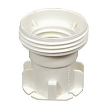 Douille de chantier E27 connexion rapide blanc - TIBELEC