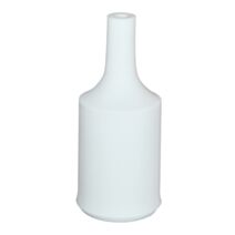 Douille E27 silicone blanc - TIBELEC