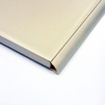 1/4 rond ouv 6 pvc beige 2.5m - DINAC