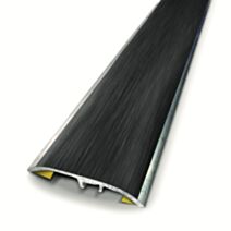 Seuil de porte adhésif universel L.83 x l.3,7 cm aspect inox - 3M