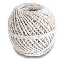 Cordeau maçon coton câblé écru Ø 3mm 20 m résistance 35kg