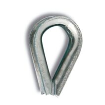 Cosse-coeur acier zingué ø11mm - CHAPUIS