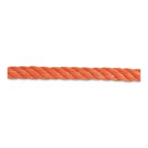 Corde torsadée orange (vendu au mètre) - CHAPUIS